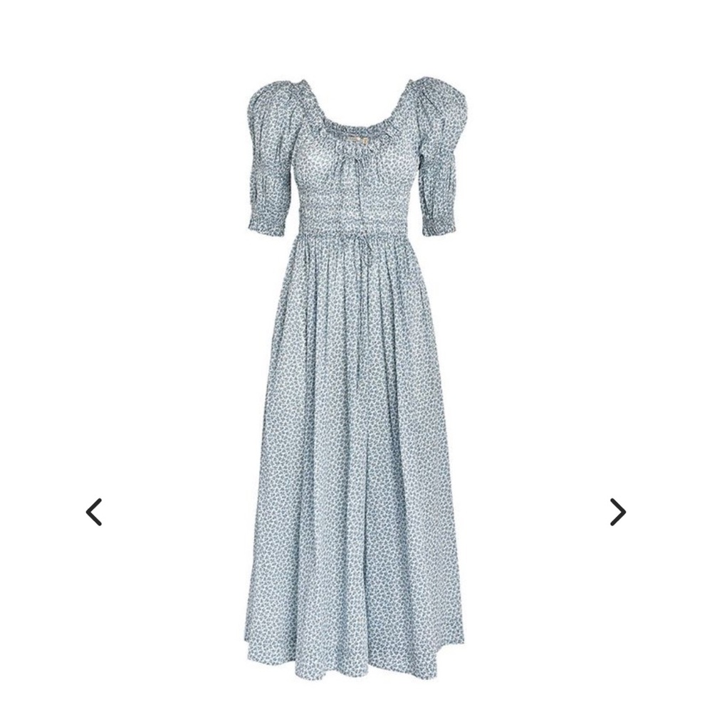 Doen Ischia Dress replica in Blue Floral